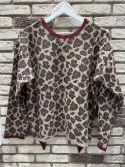 Γυναικείο Πλεκτό Λεοπάρ