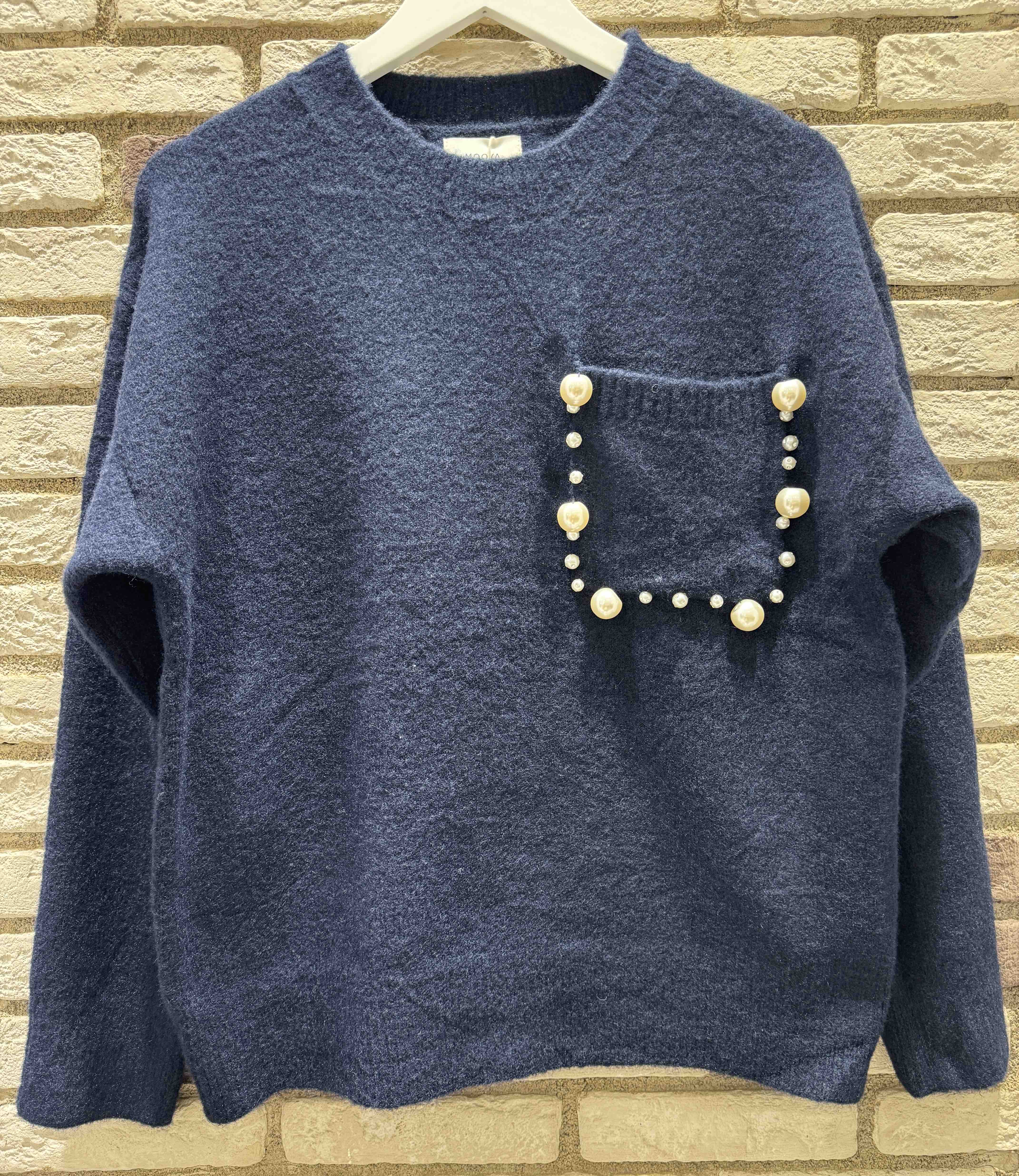 Γυναικείο Πλεκτό με Πέρλες